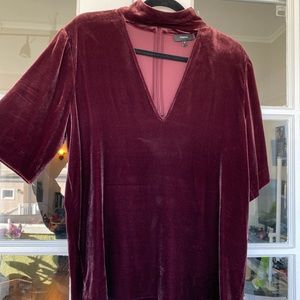 Slit collar velvet blouse from Theory